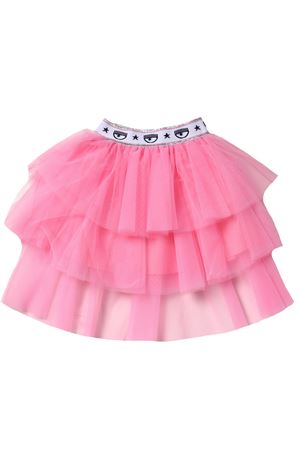 Gonna in tulle con frange CHIARA FERRAGNI | 53A700T99450095